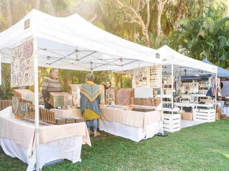 1770 Garden Market stalls